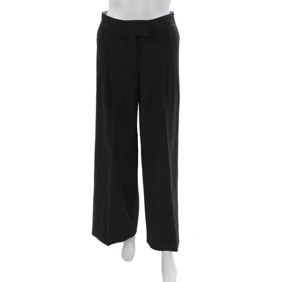Diane Von Furstenberg Pants - Diane Von Furstenberg Women Black Dress Pants Virgin Wool Size 12